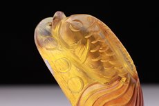 Fish Amber Carving