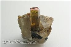 Fine 電気石 (Tourmaline) in Matrix