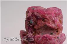 Seltene Paragenese Rubin Spinel & (Diopsid)