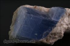 Feiner Kräftig Blauer Kalzit (Calcit) Kristall