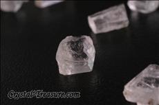 17 Transparent Phenakite Crystals