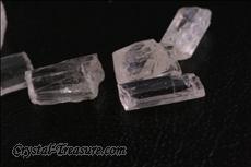 17 Transparent Phenakite Crystals