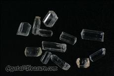 12 Fine Terminated Phenakite Crystals