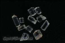 11 Fine Terminated Phenakite Crystals