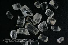 21 Transparent Phenakite Crystals