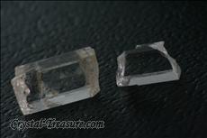 20 Transparent Phenakite Crystals