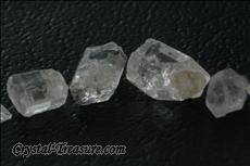 24 Transparent Phenakite Crystals