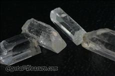 27 Transparente Phenakit- Kristalle