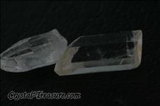 17 Transparent Phenakite Crystals