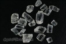 20 Transparent Phenakite Crystals