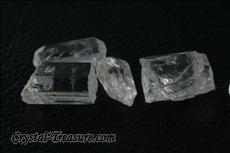 20 Transparent Phenakite Crystals