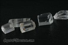 20 Transparent Phenakite Crystals