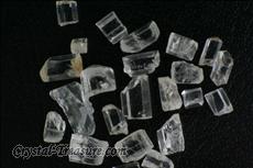 23 Transparent Phenakite Crystals