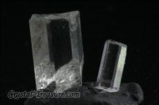 23 Transparent Phenakite Crystals