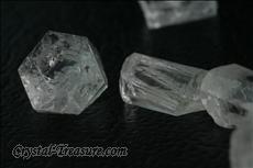 22 Transparent Phenakite Crystals