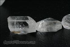 19 Transparent Phenakite Crystals