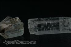 12 Transparent Phenakite Crystals