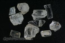 10 Transparent フェナサイト (Phenakite) 結晶  (Crystals)