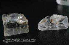 9 Transparent Phenakite Crystals