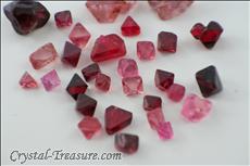 Fine pink- red Spinel Lot