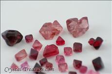 Fine pink- red Spinel Lot