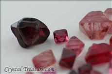 Fine pink- red Spinel Lot