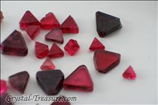 Fine pink- red Spinel Lot