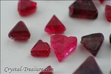 Fine pink- red Spinel Lot