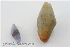 Two Bipyramidal Sapphire