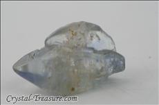 Transparenter Saphir Zwillingskristall