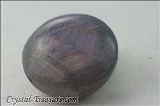 Hexagonal striped サファイア (Sapphire) Cabochon