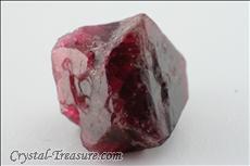 Twinned Red Spinel