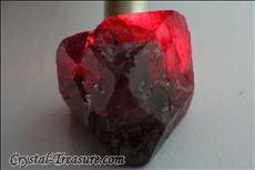 Twinned Red Spinel