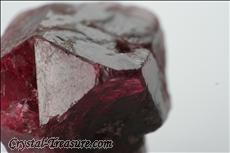 Twinned Red Spinel