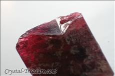 Twinned Red Spinel