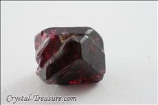 Exceptional Twinned Deep Red Spinel