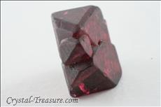 Exceptional Twinned Deep Red Spinel