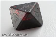 Dark Red Spinel Octahedron