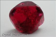 Various shaped red Spinel crystals