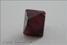 Various shaped red Spinel crystals