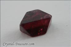 Various shaped red Spinel crystals