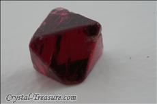 Various shaped red Spinel crystals