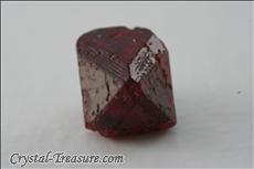 Various shaped red Spinel crystals