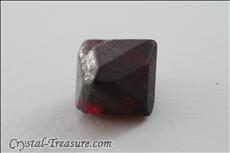 Various shaped red Spinel crystals