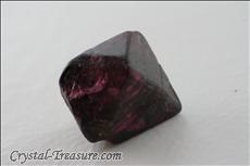 Various shaped red Spinel crystals