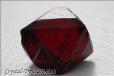 Flattened Spinel Octahedron with Trigon