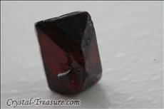 Flattened Spinel Octahedron with Trigon