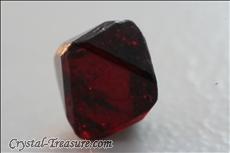 Flattened Spinel Octahedron with Trigon