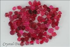 103 pcs  Pink / Red Terminated Spinel  Lot