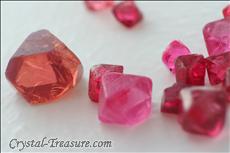 103 pcs  Pink / Red Terminated Spinel  Lot